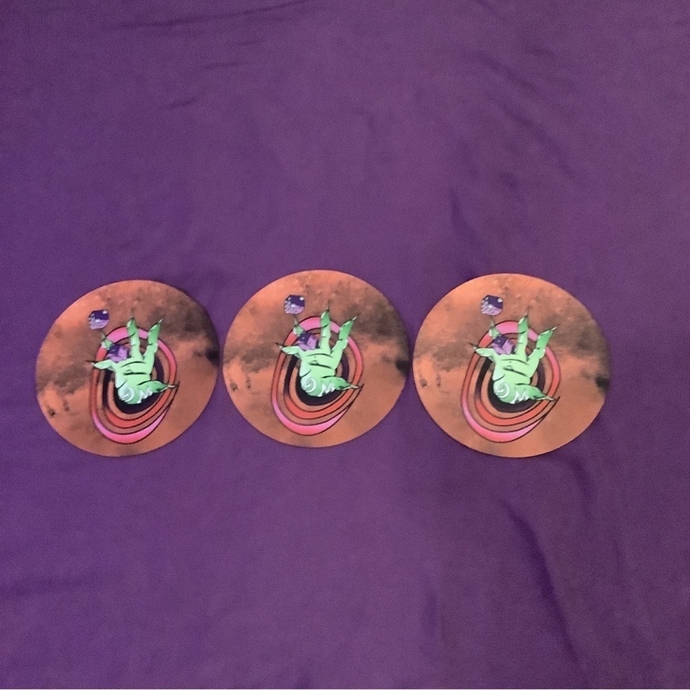 The‎ Warp Gate Gaming Circular 7.5" Mouse Pad Dice 3 Pack